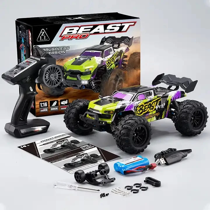 Zllrc Sg116Pro 1/16 2 4 ГГц 40 км/ч высокоскоростной 2Ch 4Wd Радиоуправляемый автомобиль внедорожный раллийный грузовик
