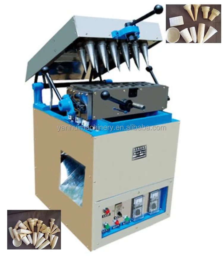 fish ice cream cone maker equipment waffle cones for ice cream paper cone making machine