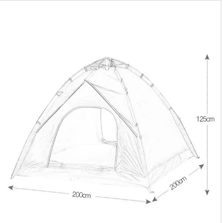 
 Автоматическая палатка для кемпинга по низкой цене  