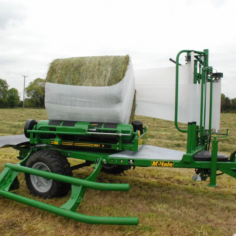 High Anti-UV  Agricultural Green Silage Wrap Film  25 um Silage Bale Wrap Film  Grass Silage Film