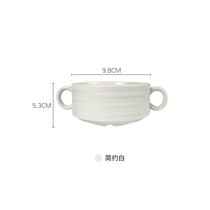 
wholesale ceramic porcelain soup bowl tureen with handles soup pot 