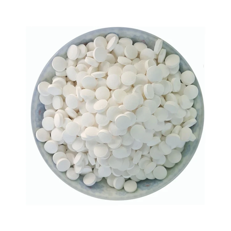 Popular Chlorine Tablets Sodium Dichloroisocyanurate Sdic 60% Calcium Hypochlorite Sdic Manufacturer