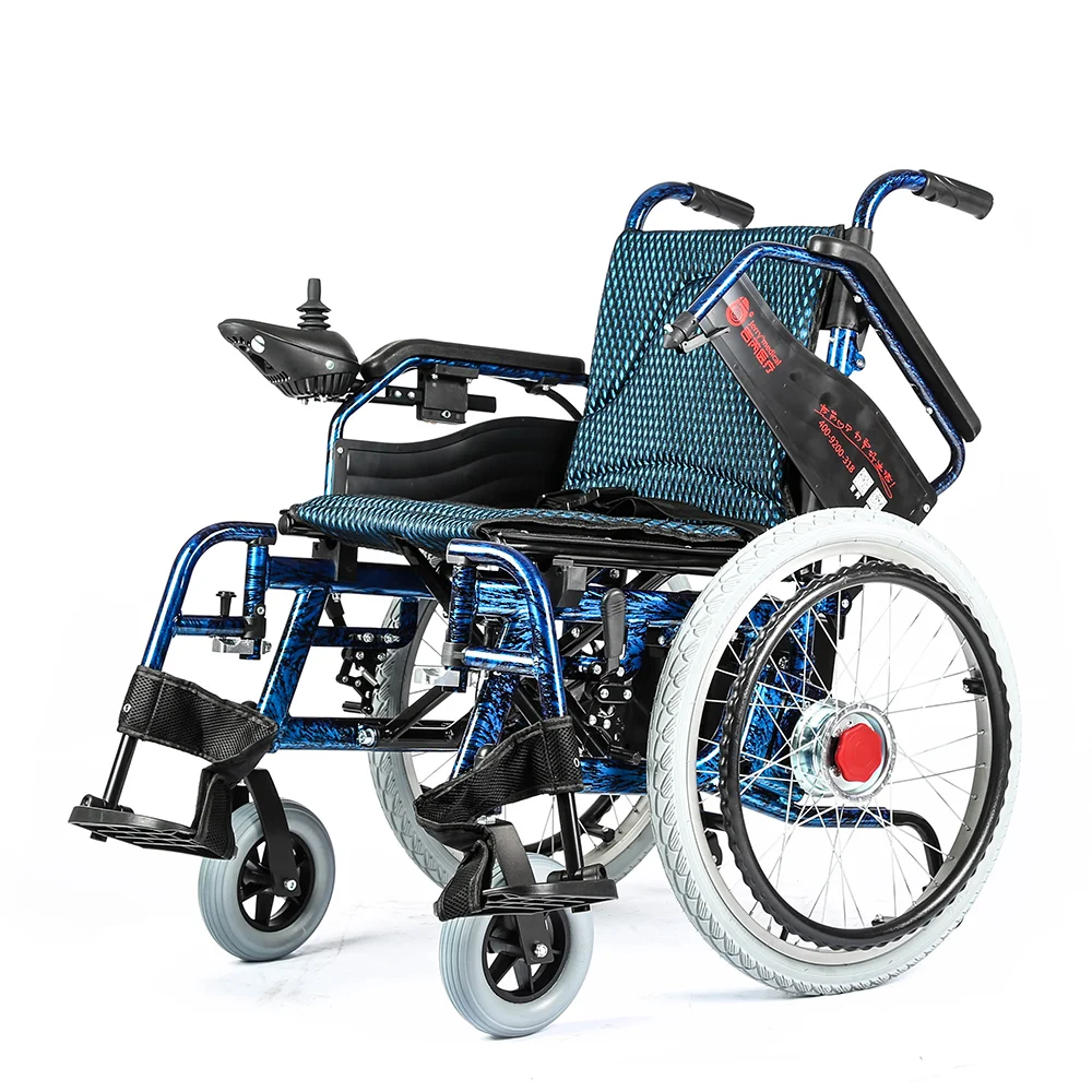 Hot Seller Cheap Flip Up Armrest Safety Portable Rechargeable Electric Wheelchair