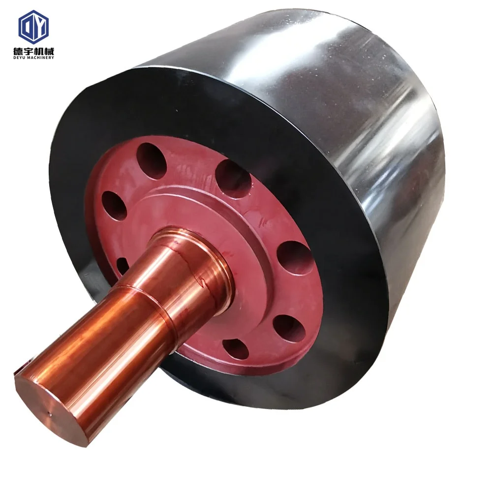 oem steel rotary kiln support roller shaft and roller shaft for the  rotary Kiln dryer