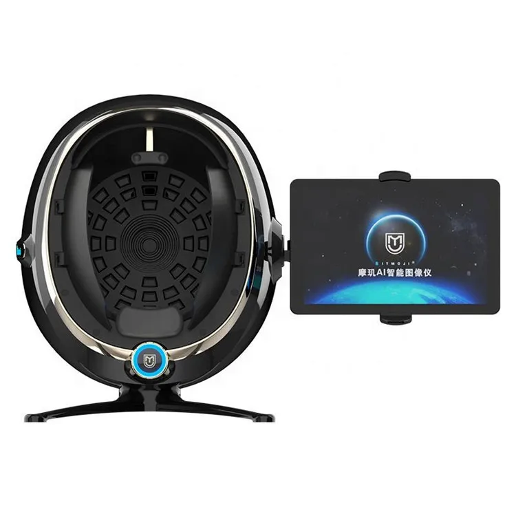 High End 8 Professional Scan Face Digital Smart Mirror Scanner Facial Skin Analyzer Face Visia Analysis Machine