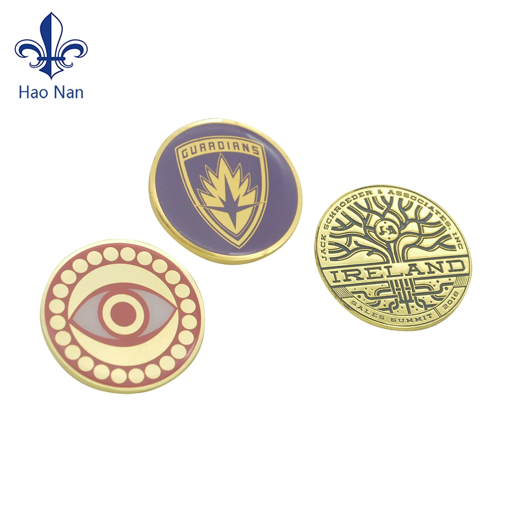 Custom design logo  Lapel Hard Soft Synthetic enamel metal pin badge