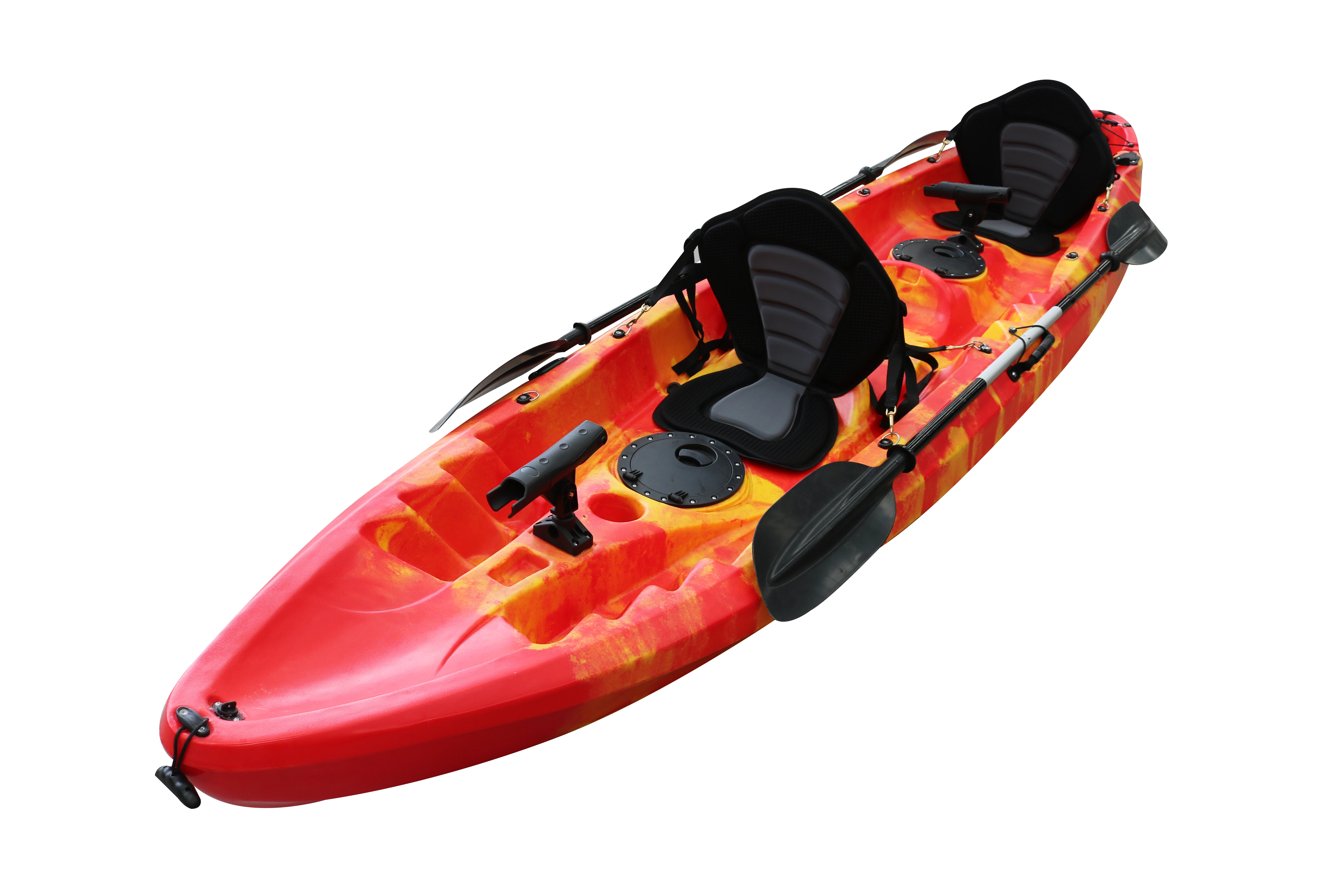 2+1 Good after-sales service fishing ocean kayak, kayak model for sale