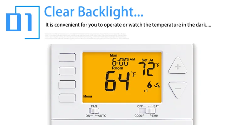 smart heat room thermostats