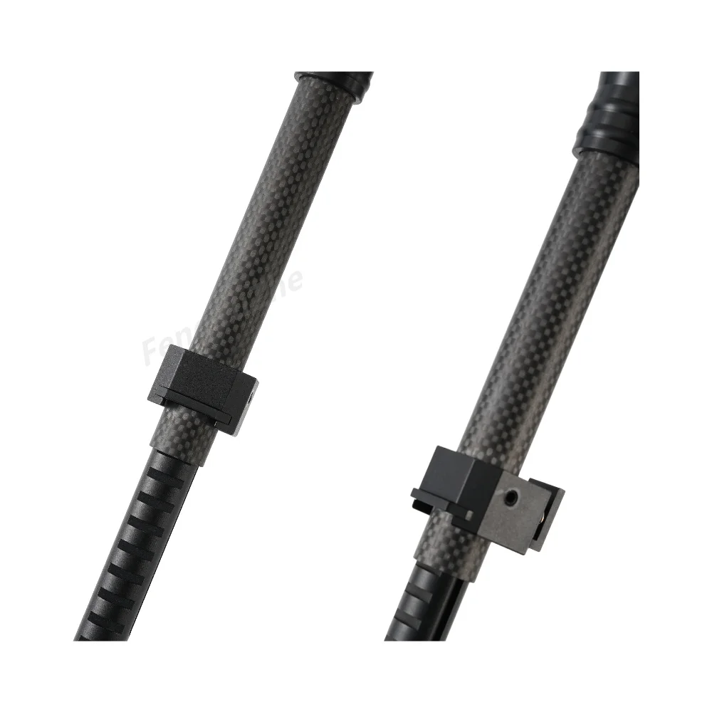 Factory Sales High Quality V10 Carbon Fiber Patterned Tripod Telescopic Hunting Tripod  With Quick release Mount