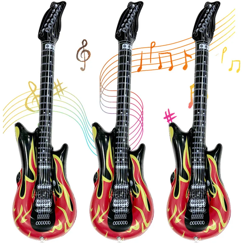 Inflatable Guitar Children Inflatable Toys Promotional Items For Advertising