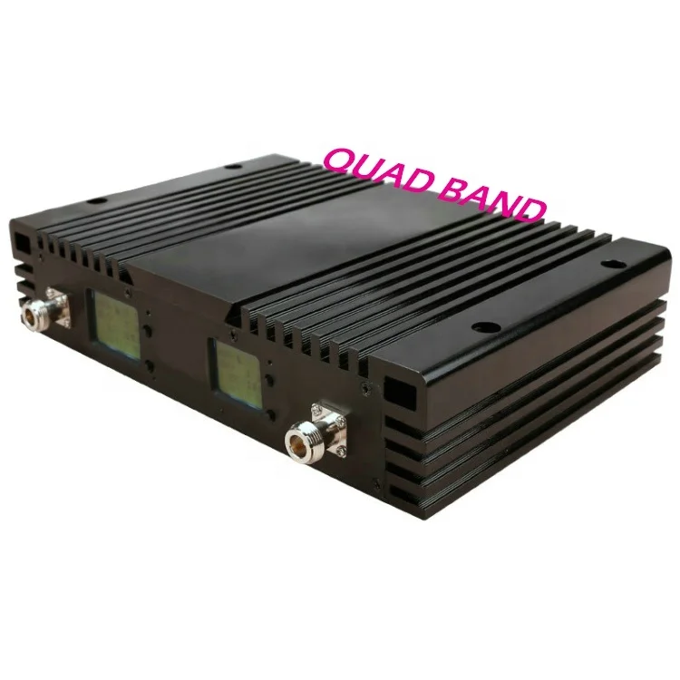 Hwatel 4 коммутацией стволов oem quad двух Диапазонный усилитель сигнала с 800 900 1800 2100