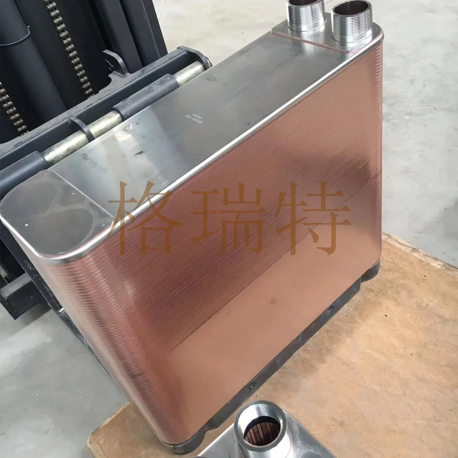 Replacement parts PS-CA02-564 oil cooler for YEAR 2017 Air Compressor AG75A S/N:D4LB1214