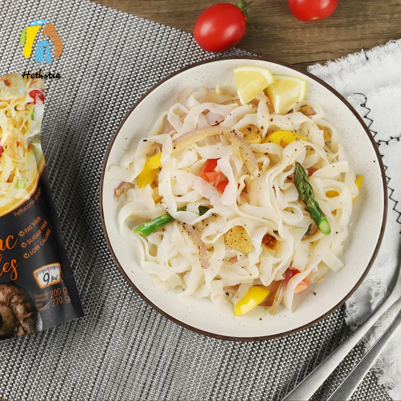 Japanese Diabetes-Friendly All-Natural Konjac Plant Noodles Shirataki Noodles For Weight Loss