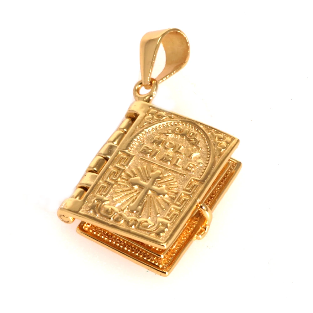 Ожерелье с подвеской-крестом для мужчин и женщин из серебра 925 пробы выгравированным крестом в виде книги выгравированными буквами лорд молитвы на английском языке