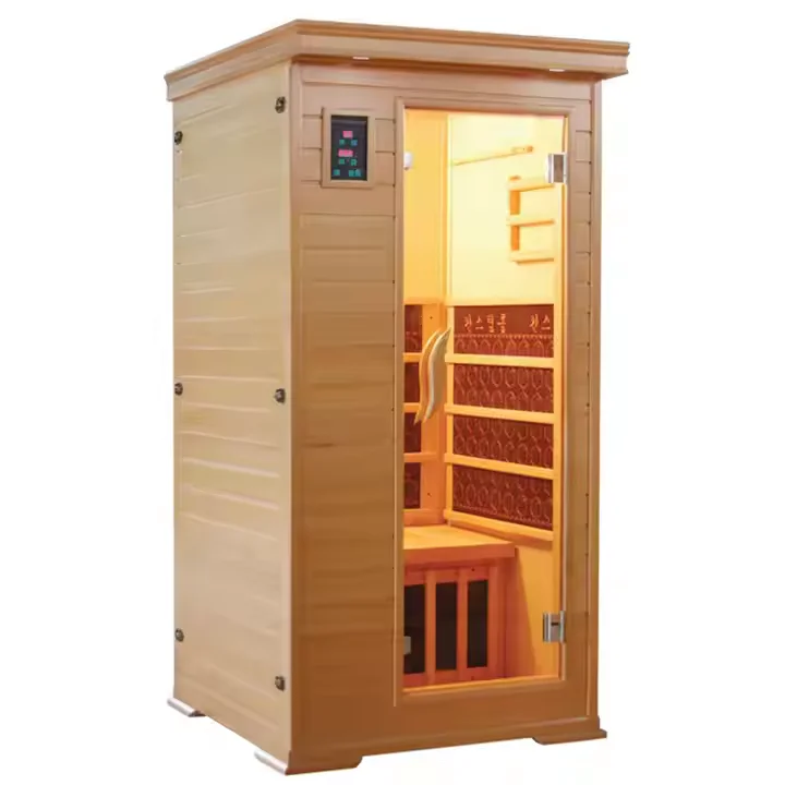 New Full Spectrum Infrared Vitality Sauna Rooms Portable Mini 2 Person Sauna Room