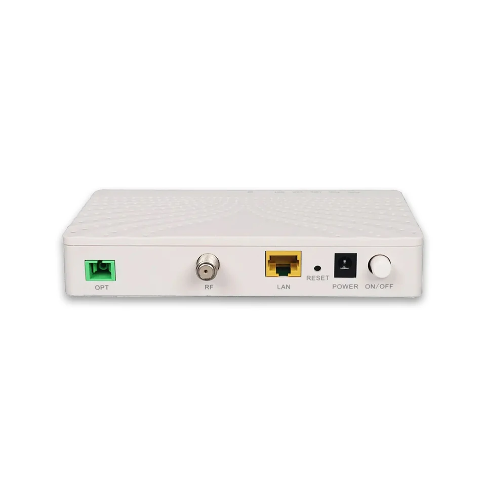 Ftth XPON CATV Ont Modem 1GE+CATV SC/APC XPON Onu Router Compatible for Fiberhome Huawei ZTE CISCO OLT