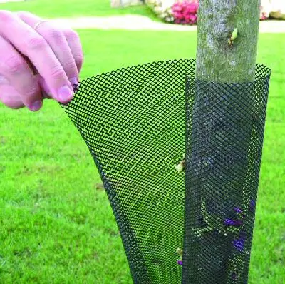 HDPE сетка (полиэтилен высокой плотности) экструдированная садовая пластиковая сетка/защитная для дерева