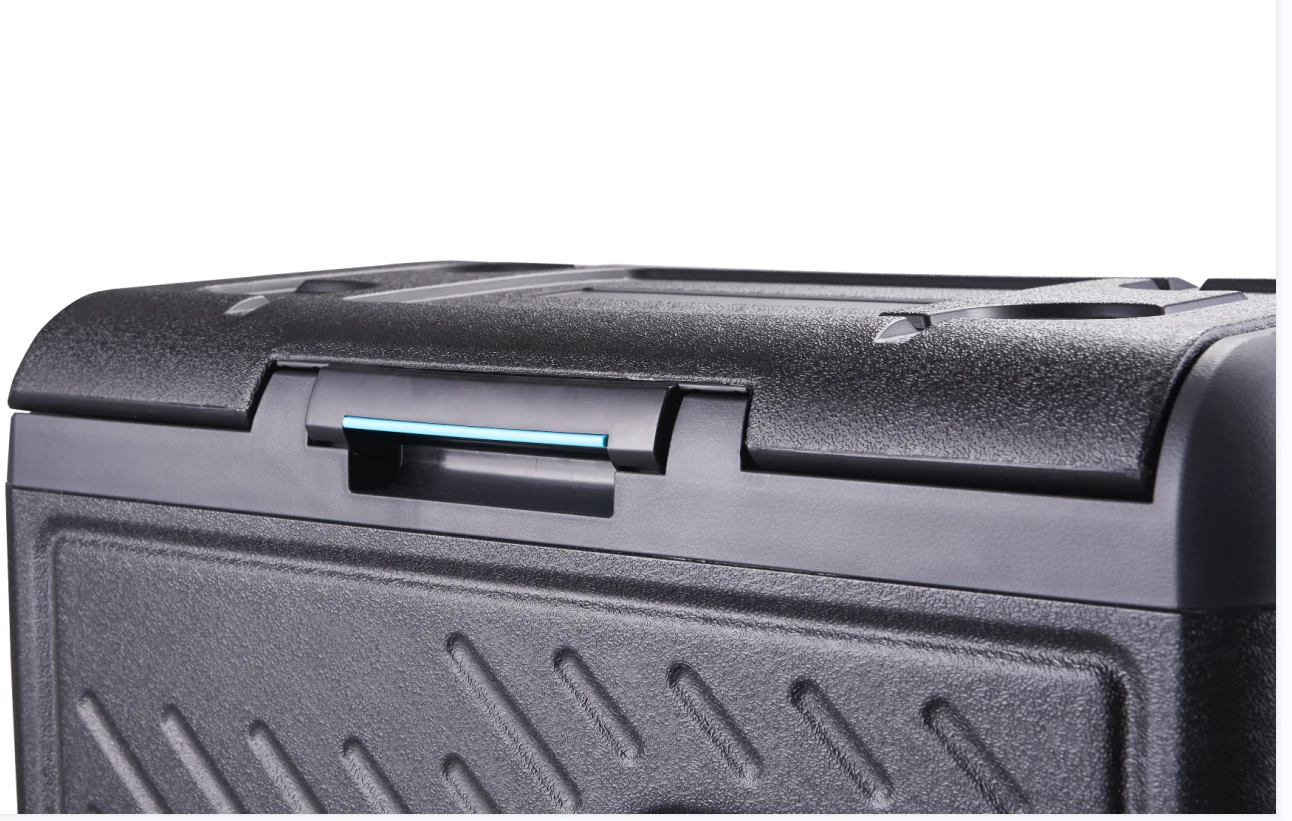 Горячая Распродажа 12/24V автомобиль с питанием от солнечных батарей портативное устройство и мобильный холодильник для автомобиля с батареей и кемпинга