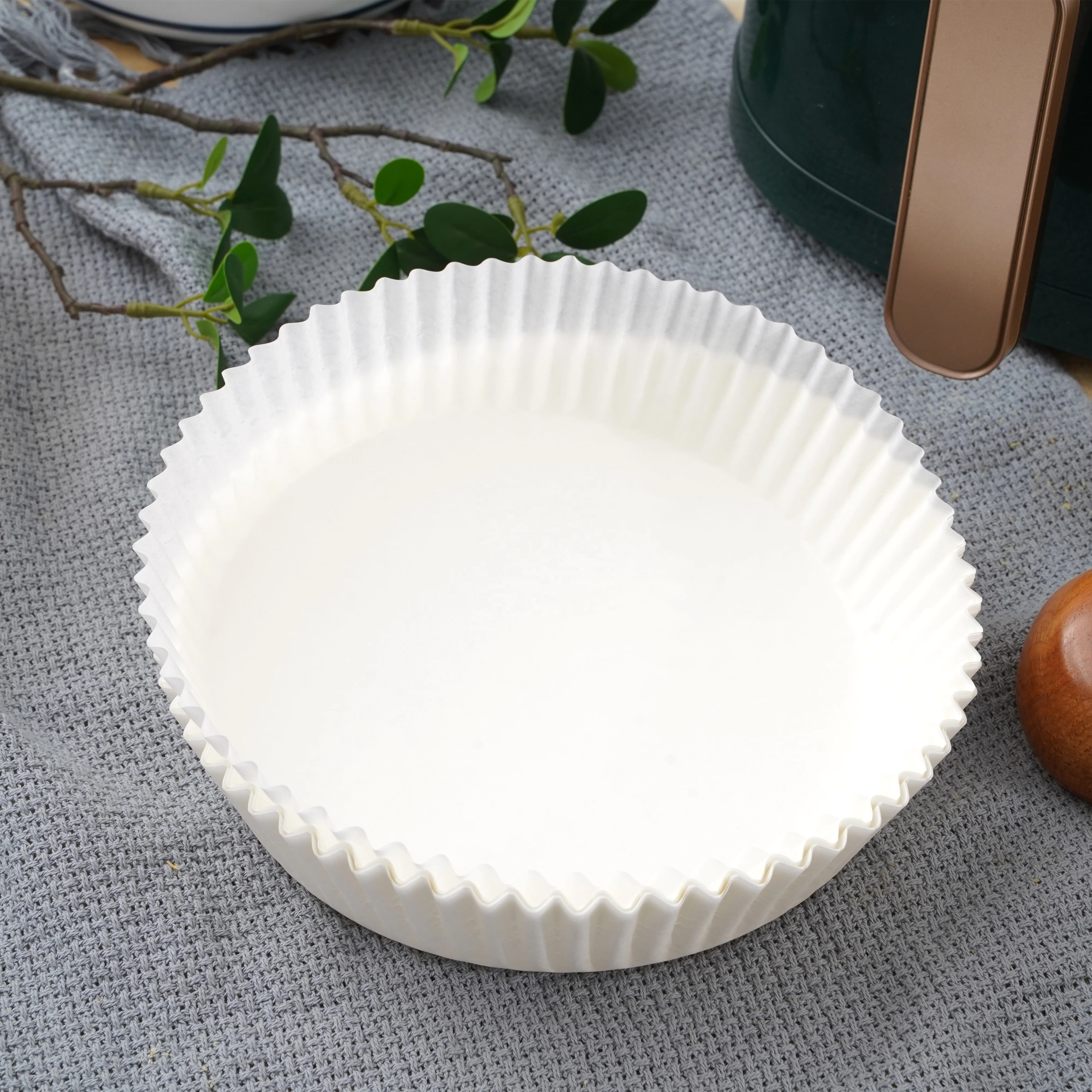 Hot Sale air fryer disposable parchment paper liner airfryer baking paper 100pcs 50pcs