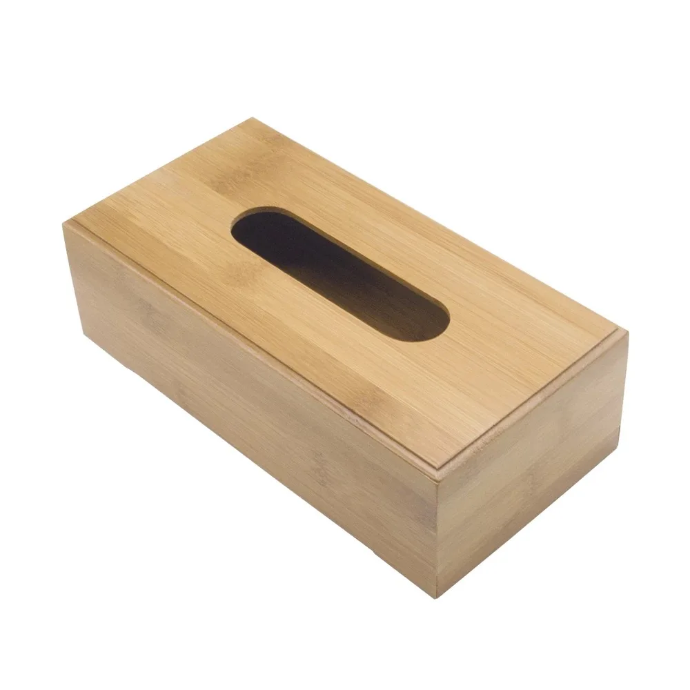 
Environmentally friendly solid wood napkin container napkin holder handmade tissue box 
