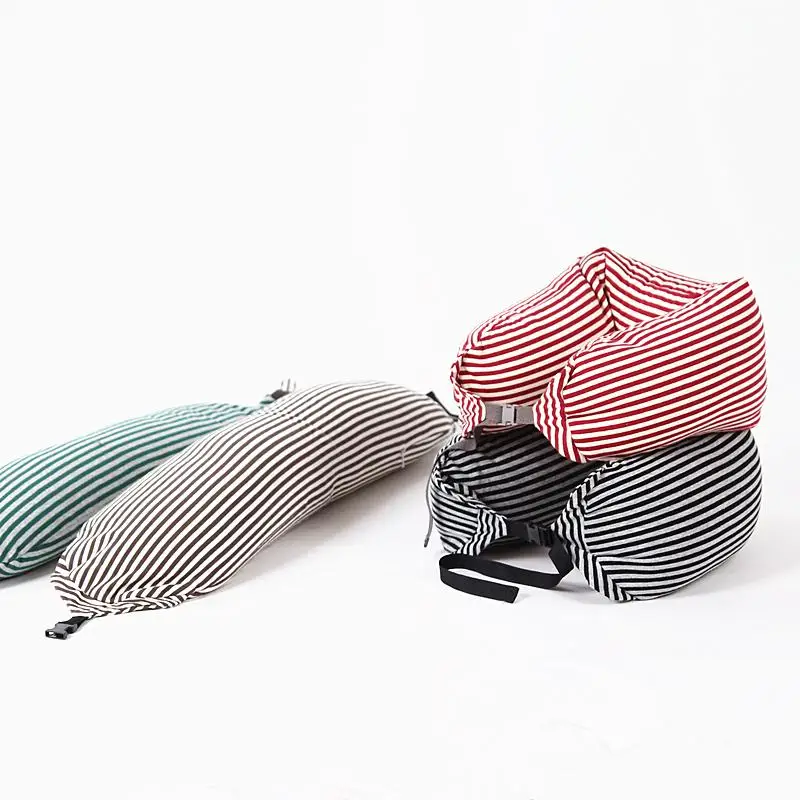 High quality Custom microbeads filling lumbar support cushion  transform pillow back pillow for travel office