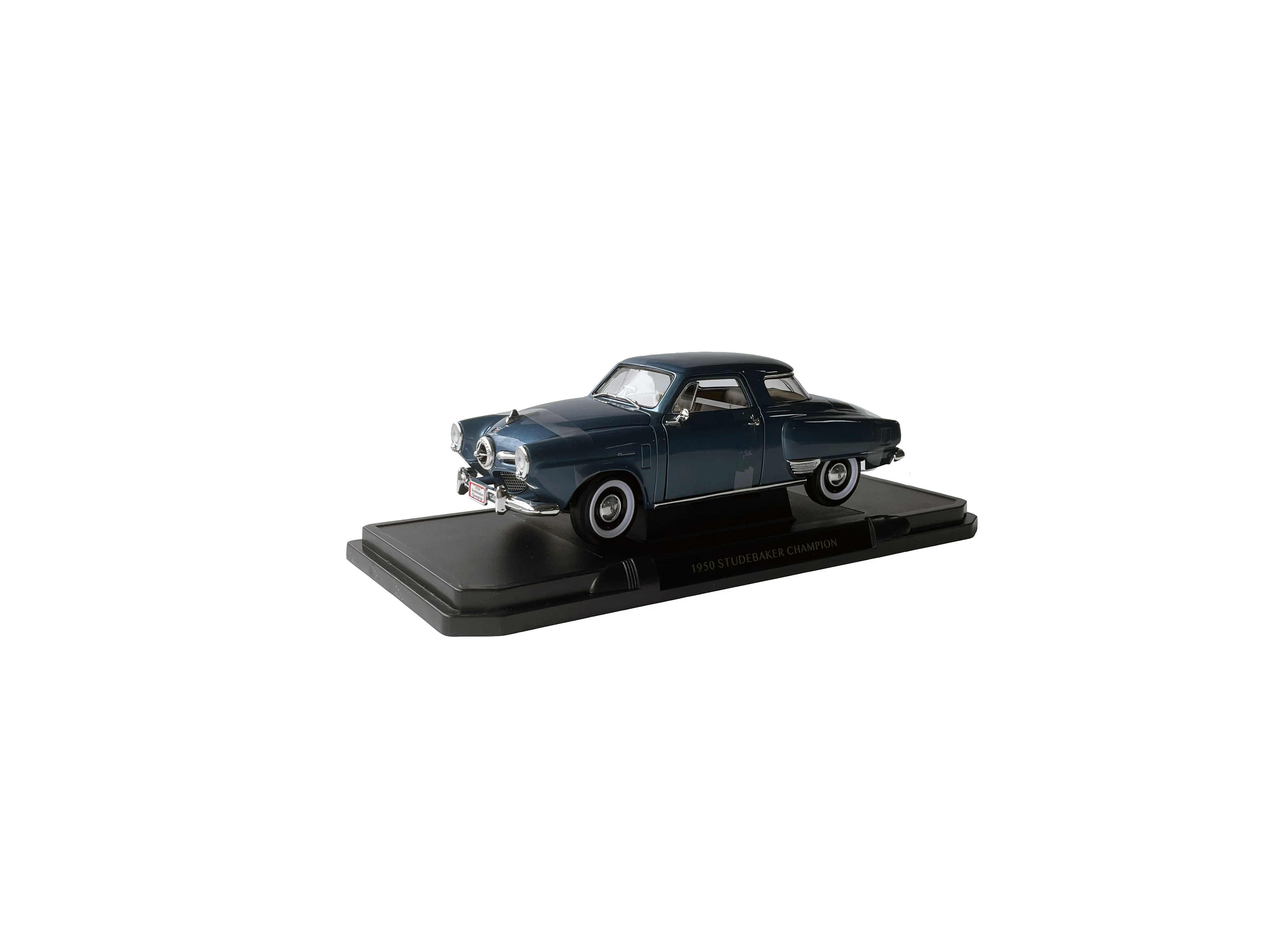 High Quality 1/18 Scale Die-Cast Zinc Alloy and Plastic 1950 Studebaker Champion Vintage Car Model Metal Toy with Stock