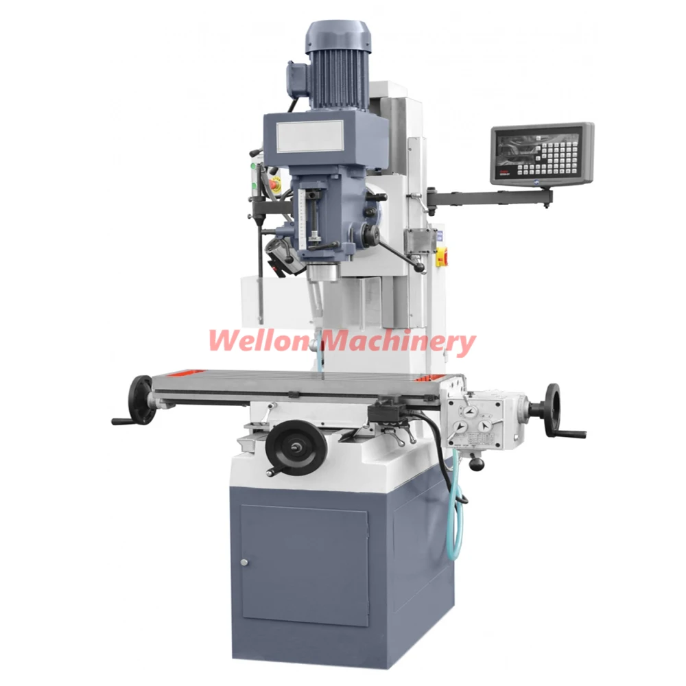 Vertical Mini Milling Drilling machine ZX50Z bench type mill for metalworking universal drill press with Multifunction