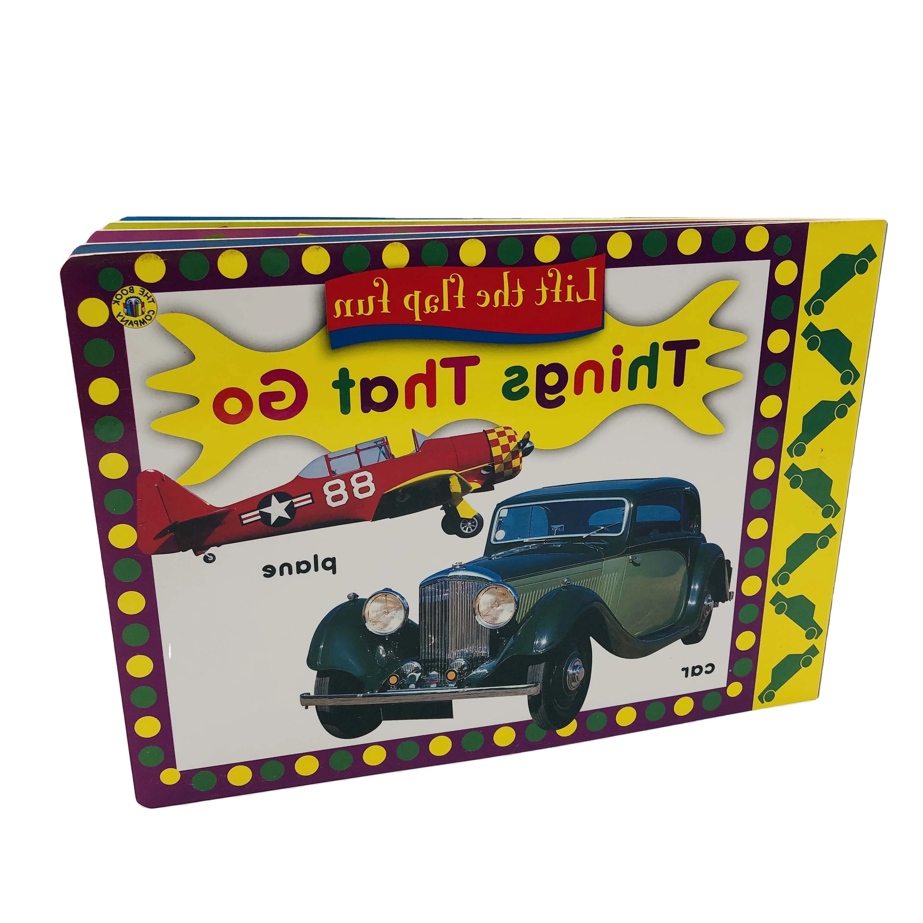 Clean Die Cut Edge Smooth flap and flip elements Professional Printing Services of Flip and Flap Board Book