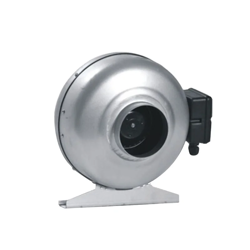 Factory Wholesale Small Size Diameter 125mm to 355mm Large Air Volume High Airflow Ventilation Circular Centrifugal Duct Fan