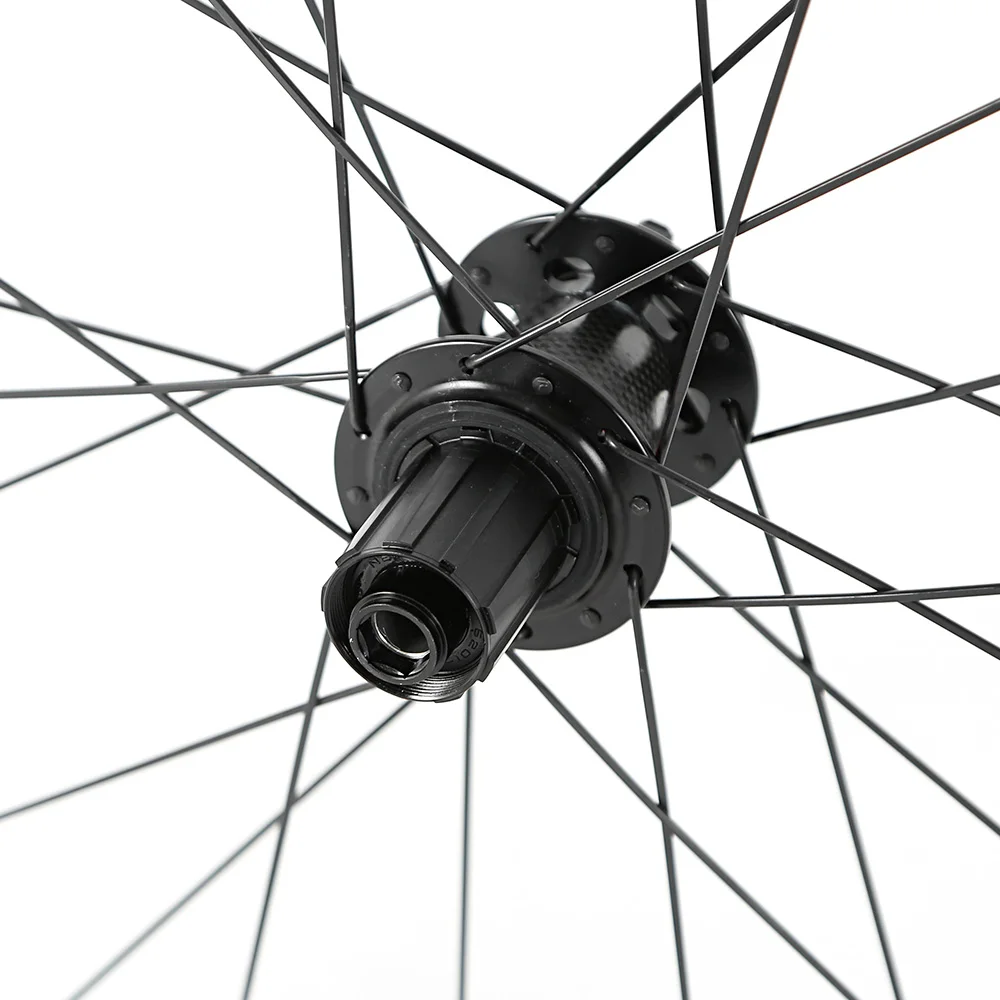 RETROSPEC RS-CBR50 Quick Release version bike wheelset 700C* H50mm carbon fiber road bicycle wheels for v brake bikes