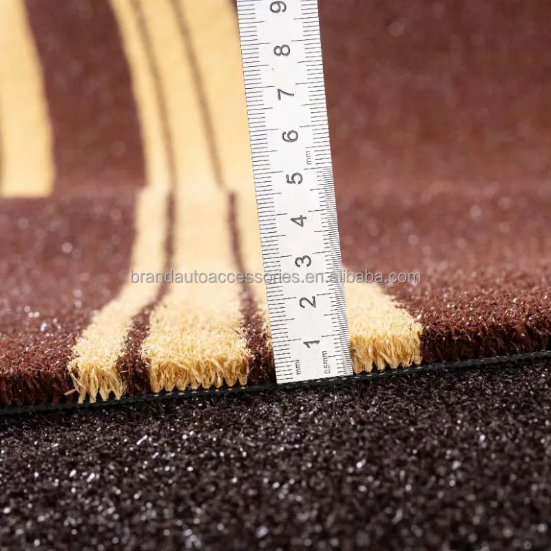 Auto Universal Car Carpet floor mats with PE Coating /PVC/TPR Material Black Heavy Duty Anti-skid Needle Punched Auto Carpet