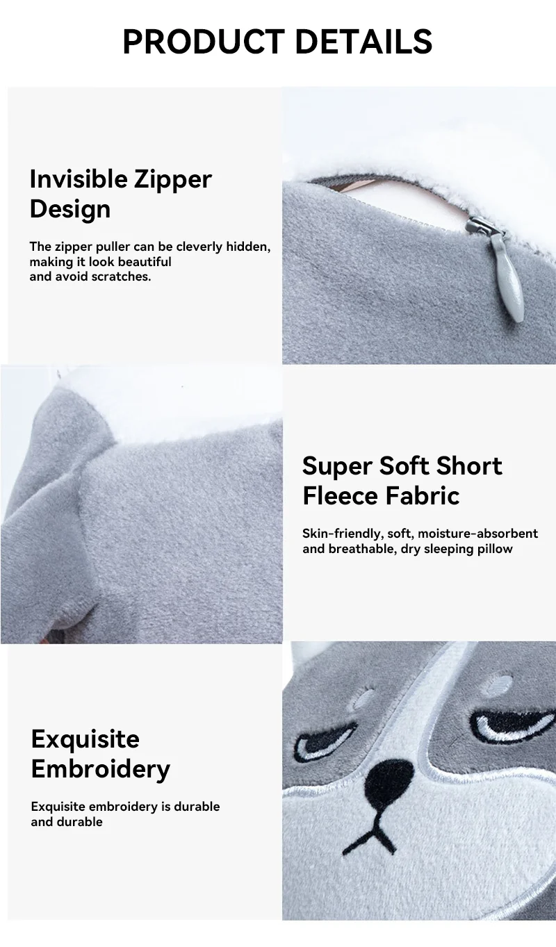 New Portable Cartoon Office School Student Desk Memory Foam Nap Pillow