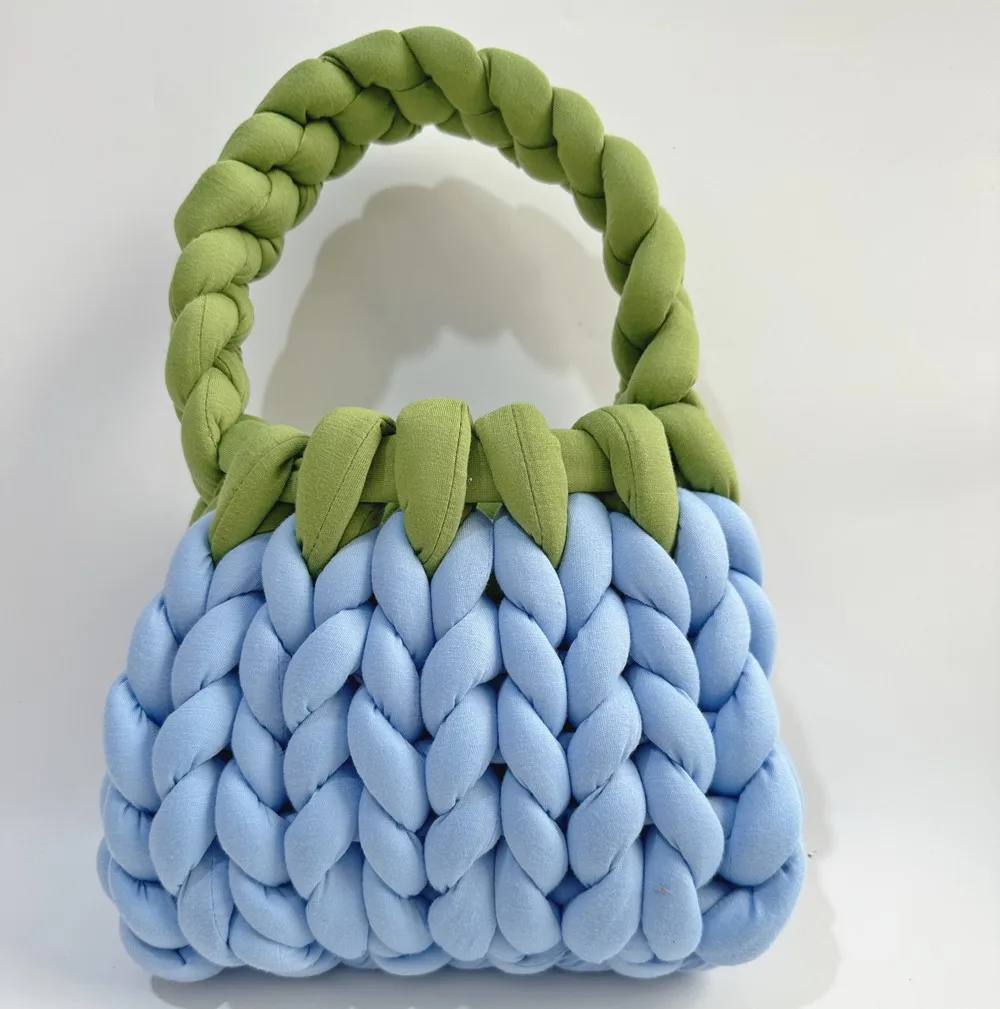 Wholesale Yarn Tote Bag Hand Arm Knitting Jumbo Super Soft Crochet Chunky Knit Yarn