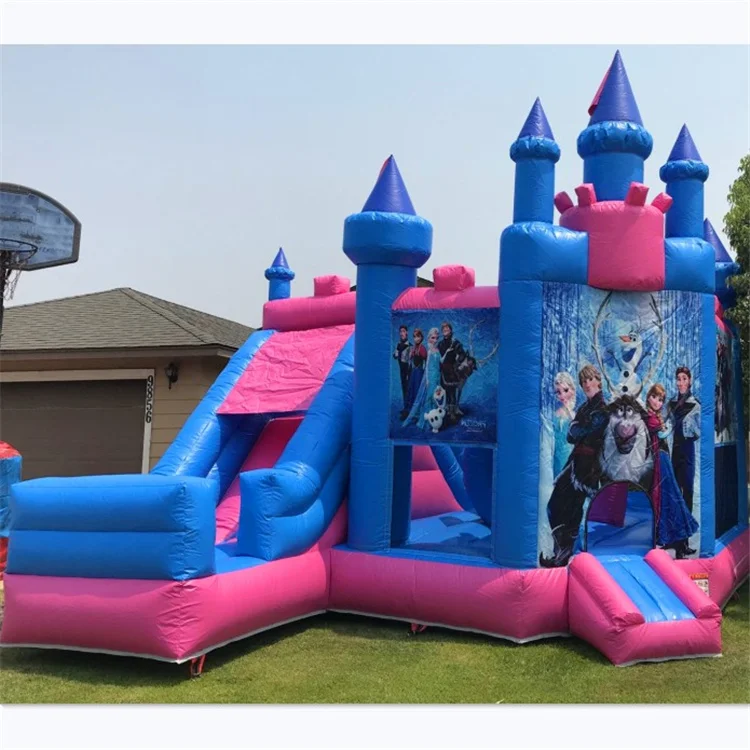  Надувной батут в коммерческом деловом стиле надувной замок-батут для детского дня рождения
