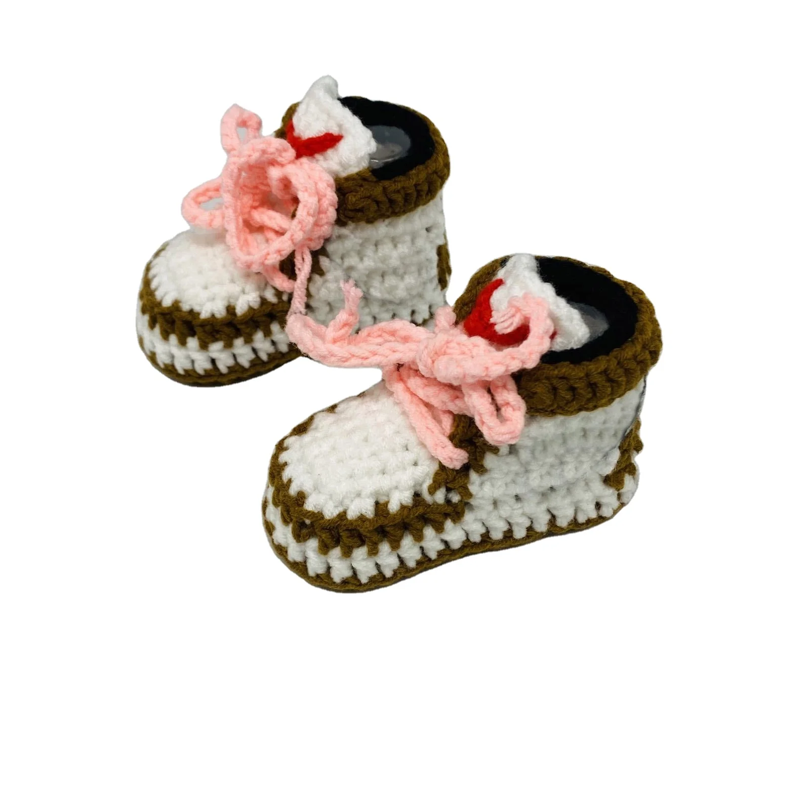 Soft Crochet Baby Booties Pattern Sneakers Sports