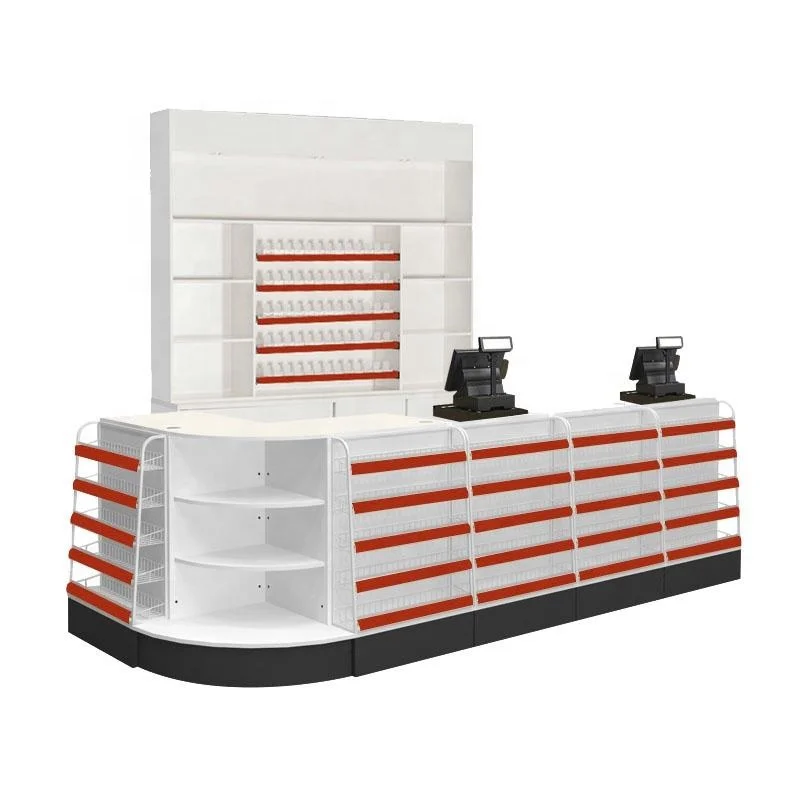 High Quality Checkout Counters for Grocery(Whosale Only & Order Cash Counter Only, MOQ Is 5 SETS)