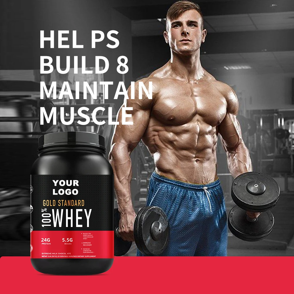 Private Label Cheap Best Tasting Isolate Grass Fed Hydrolyzed Gym Supplements Whey Protein Concentrate Powder For Muscle Gain