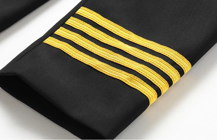 Factory Supply OEM Custom Unisex Black Security Guard Officer Dress US Uniforms