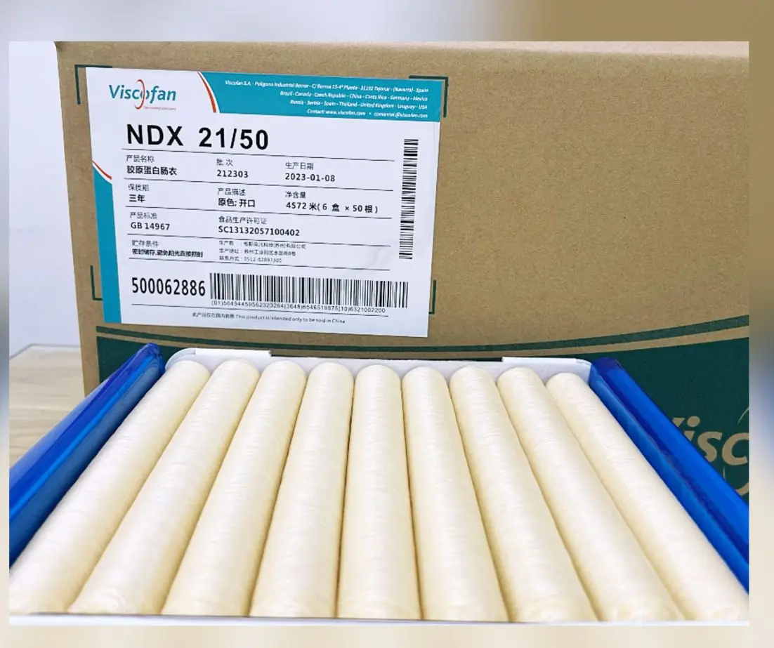 visconfan NDX edible collagen casings for sauage