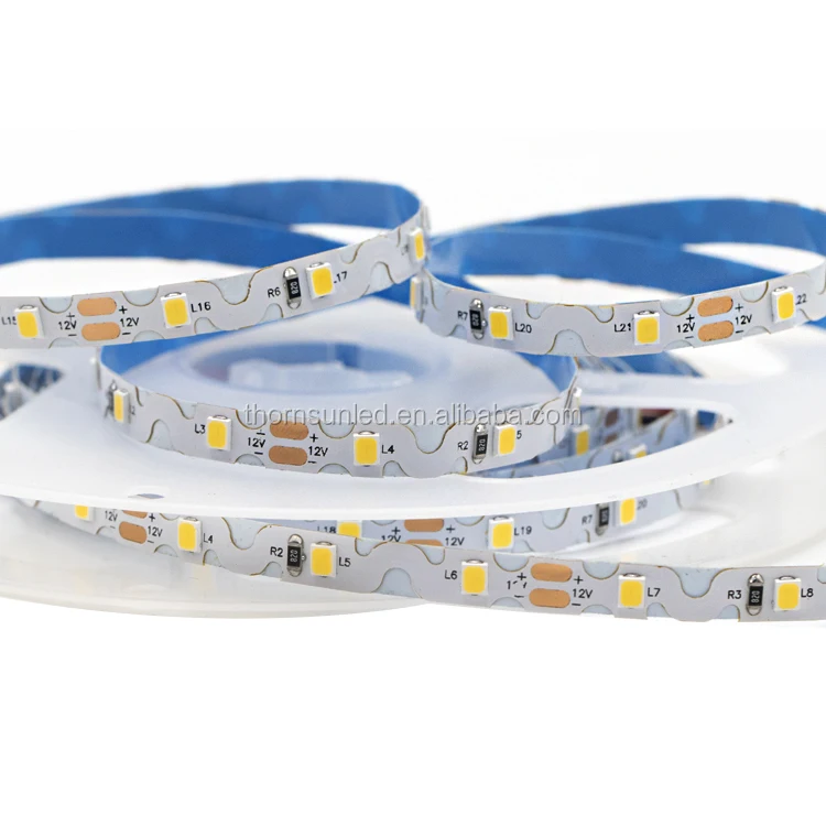 
8mm flexible led strip smd 2835 S shape non-waterproof strip light for decoration led 