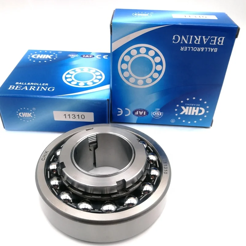 CHIK oem High speed Self-aligning ball bearing 1322K 111322 H322 for Transmission shaft of textile machinery 110*240*50mm