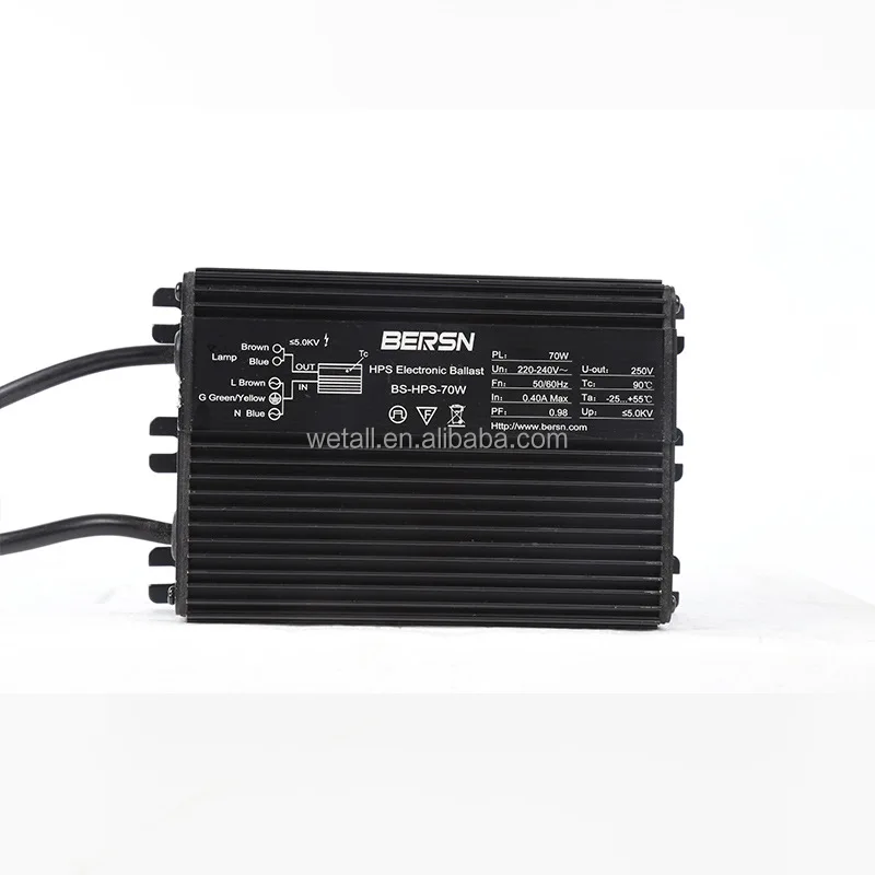 HPS high-pressure sodium lamp 70W/100W/150W/250W/400W street lamp Explosion-proof ballast HID electronic ballast 400W