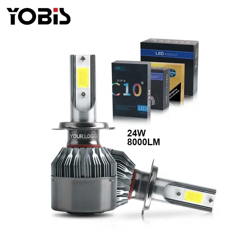 led headlights high and low beam h4 led lamp h1 led lamp h7