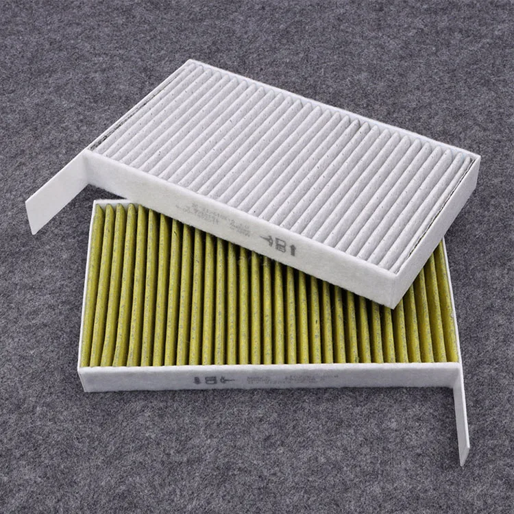 2Pcs/set Activated Carbon Air Conditioner Filter Element Replacement Accessories Cabin Air Filter For Tesla Model 3 Model Y