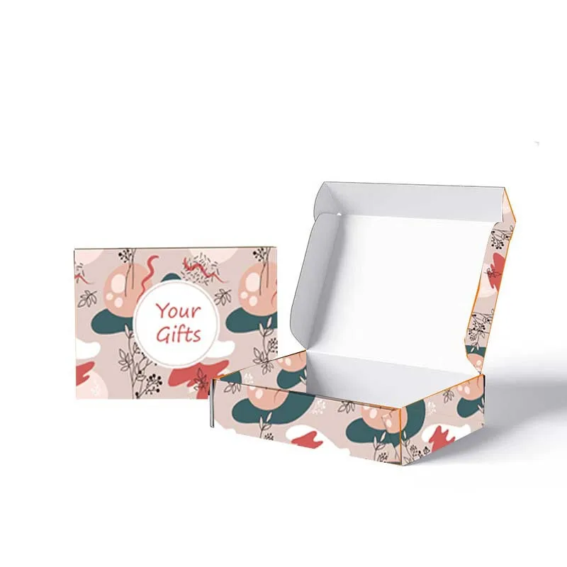 Factory Wholesale Custom Design Luxury Empty Rigid Cardboard Packaging Handmade Paper Gift Box with Logo Printed