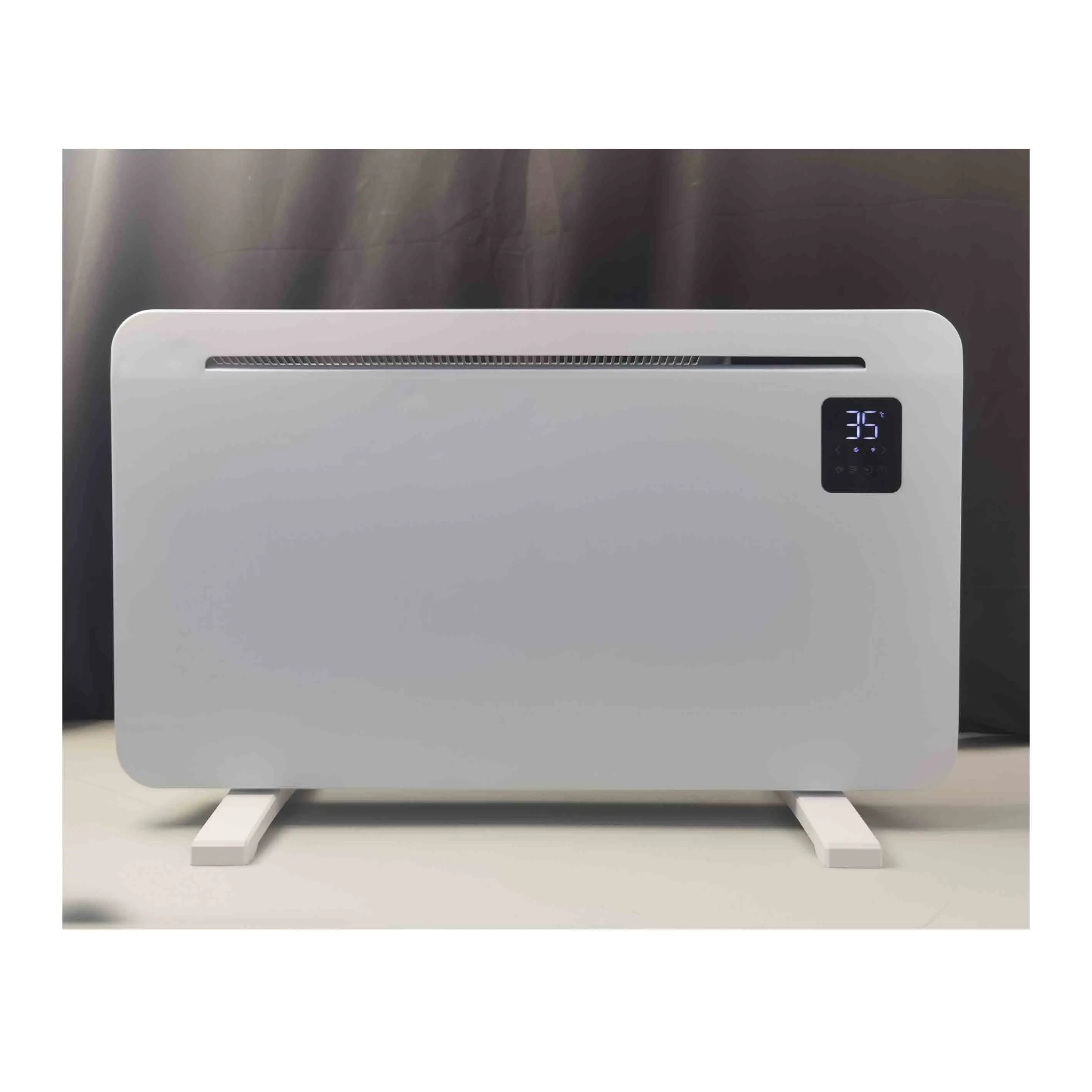 1000/2000W Room Convection Heater Panel Heater Wall Mounted with Wifi APP Control Electric Metal Electric Radiator Ant 2 Years