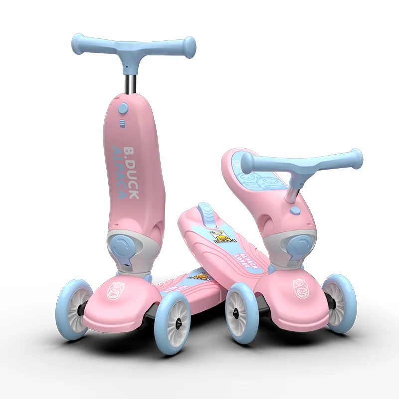 Оптовая продажа, детский скутер, трехколесный скейтборд для малышей, игрушка для езды на игрушках, балансировочный самокат для малышей (1600729515890)