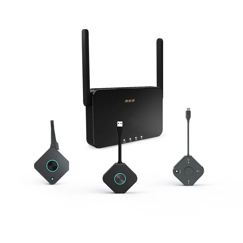 Full HD 4K Wireless Presentation System Airplay Miracast Audio Video Transmitter Dongle Sender Tx Rx Switcher Receiver