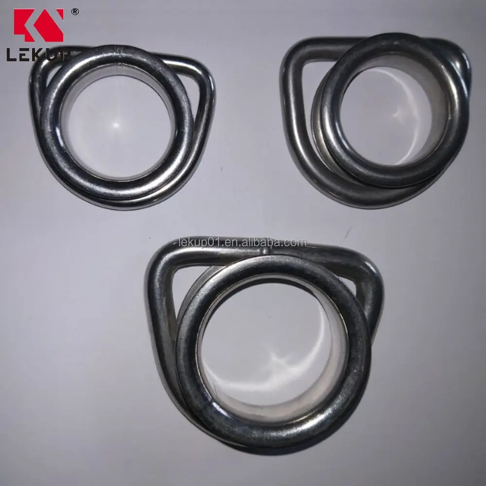 Marine Garde 316/304 Stainless Steel Wire Rope Thimble D Ring Thimble Cable Thimble Rigging