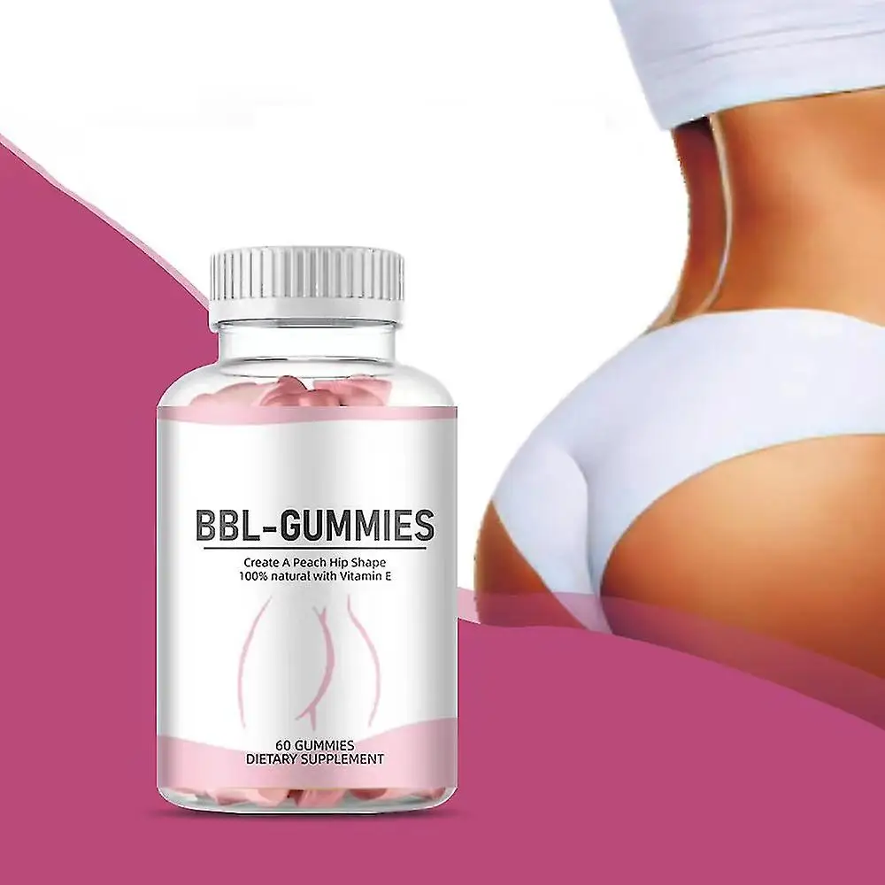 Butt Enlargement Gummies Sugar Free Butt and Hip Enlargement Gummy Pectin Natural BBL Gummies for women